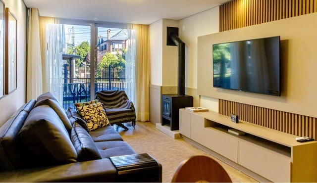 Lindo e novo apartamento em bairro nobre