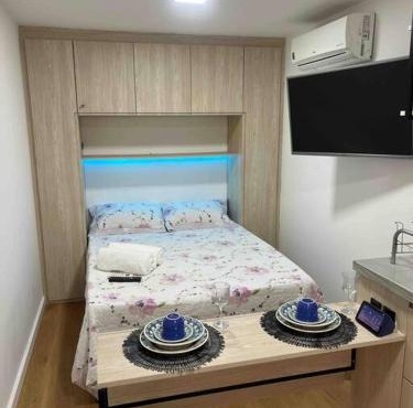Lindo loft automatizado, 1.5KM da Praia da Costa