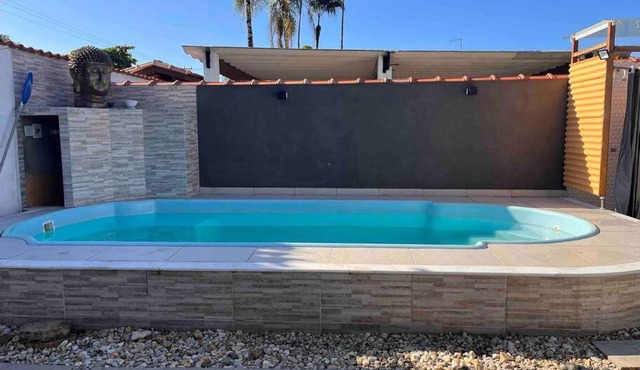 Locação temporada casa a 300 mt dá praia