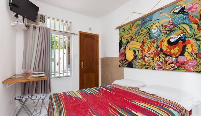 Located in Urca, the most bucolic and cozy neighborhood Rio. Access to ever