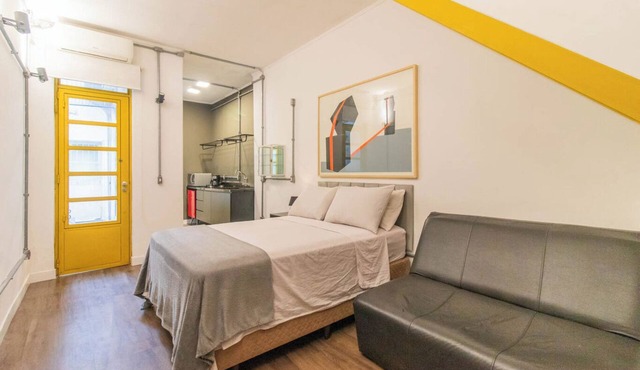 Loft c Ar-condicionado e Smart Lock - Cidade Baixa