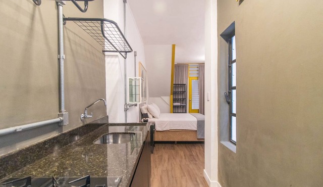 Loft c Ar-condicionado e Smart Lock - Cidade Baixa