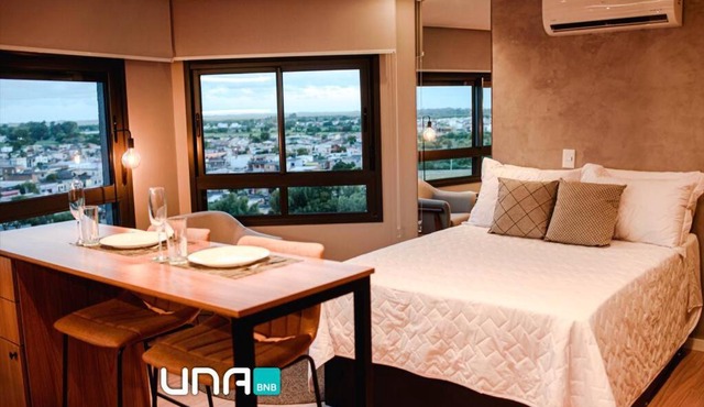 Loft com vista para o Parque Una