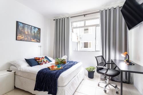 Loft kobrasol com garagem e ar condicionado