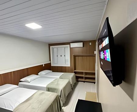 Loft Lux 2 Centro (Smart TV, Ar condicionado, Cozinha.)