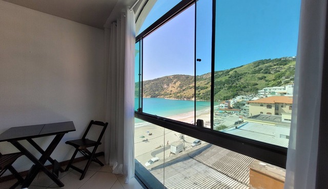 Loft Mar Azul, pé na Areia em Arraial do Cabo