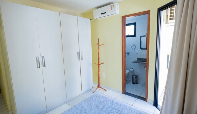 LONDRES 201 BUILDING, 2 bedroom apartment, 1 garage, air conditioning in the suite, 200m from MORRO BEACH.