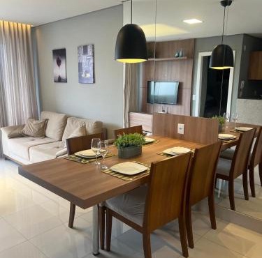 LRFlat 4 - Ótima localização! Flat todo climatizado - Conforto e requinte com portaria 24 horas