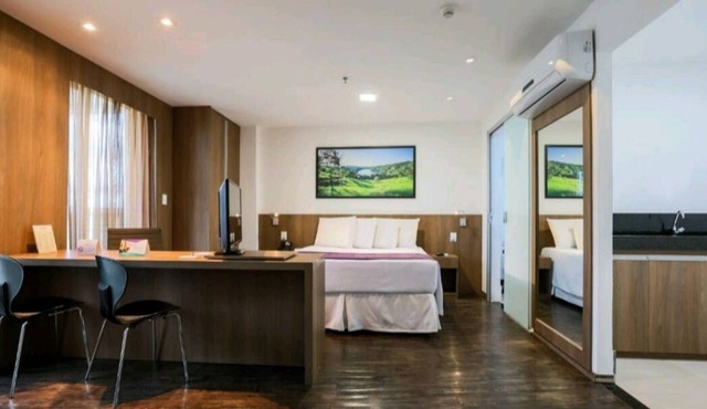 Luxury apartment, privileged view, close to GV Shopping