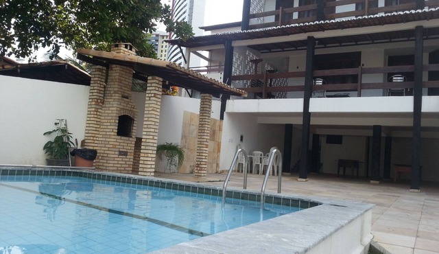 Luxury home with pool, barbecue, terraces and sea views. Ponta Negra