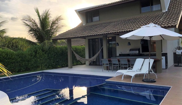 Malawi Resort bungalow, with ocean view and private pool. Luxury and comfort