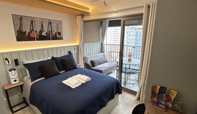 Modern Apartment next to Alianz Parque for up to 4 people!