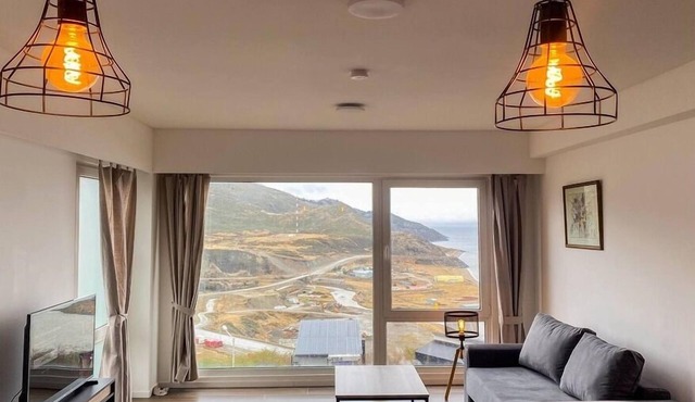Modern apartment with Beagle Channel view