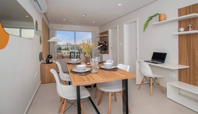 Modern Asuncion Stay | Pool & Gym | Dining Nearby