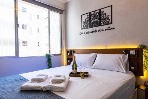 Modern in Gonzaga, 400 m from the beach with AC