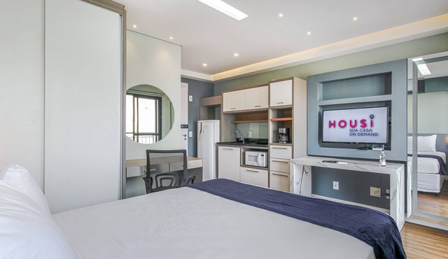 Modern Studio 3 min from Luz Station - Movva 16