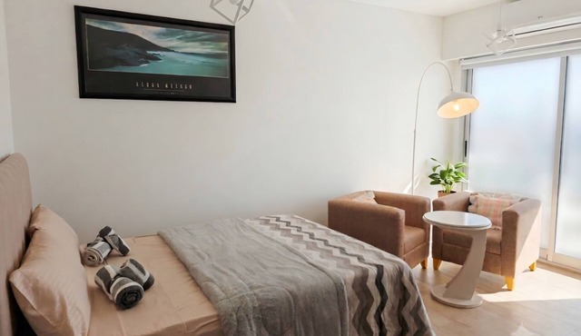 Modern studio apartment New 24hs security 24hs swimming pool fitness center quiet area
