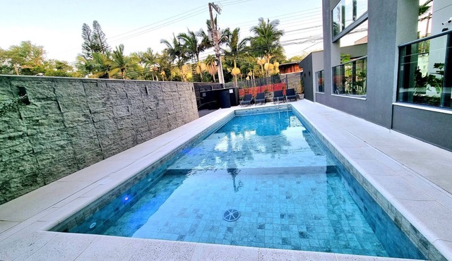 New apartment with pool in beautiful Praia Brava