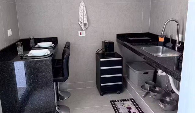 New compact house with private backyard in the city center.