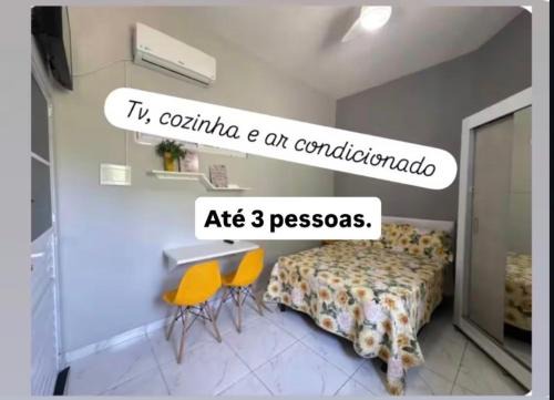 Nº 01 Mini Apart, ar cond 5 min Centro cozinha