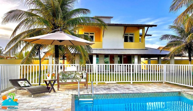 Oceanfront Mansion - Beach Front - Mosqueiro's Beach, Aracaju, Sergipe, Brazil