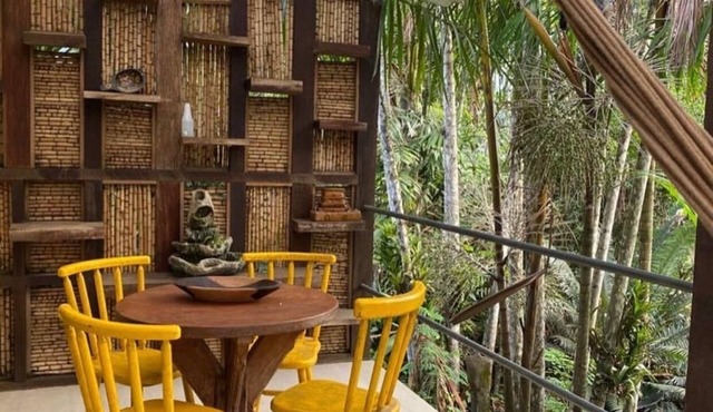 Peace, tranquility, quiet, inn, lake, waterfall, rest, chalet