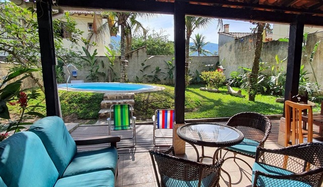Paraty! Jabaquara Beach. 1.5km Historic Center with wifi, swimming pool and AC