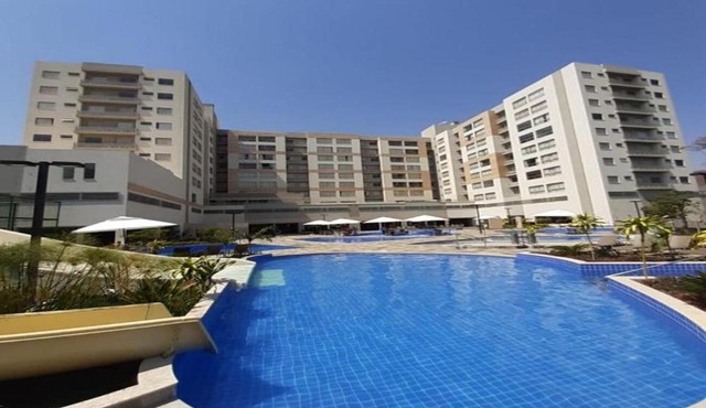 Parque Veredas flat 311 VISTA PARA AS PISCINA ASCESSO AO RIO AO LADO DO HOT PARK