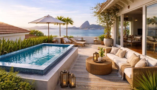 Penthouse with Sugarloaf Mountain view - Rio de Janeiro