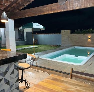 Piscina, Churrasco e Descanso - Santa Clara