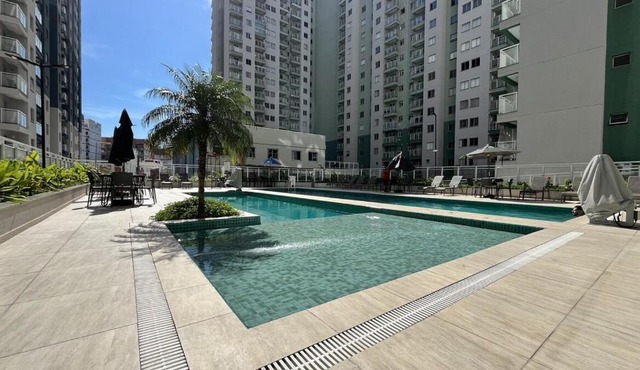 Piscina, academia e sauna para 4 pessoas