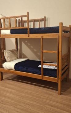 Pousada Café em Flor -Quarto com cama de solteiro
