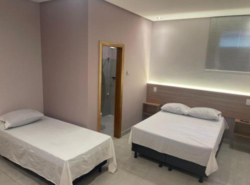 Pousada econômica com ventilador
