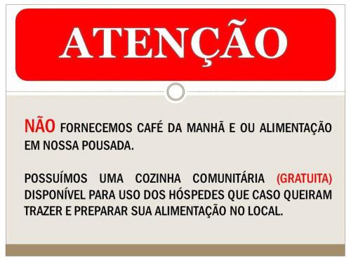 POUSADA RECANTO DO TRABALHADOR