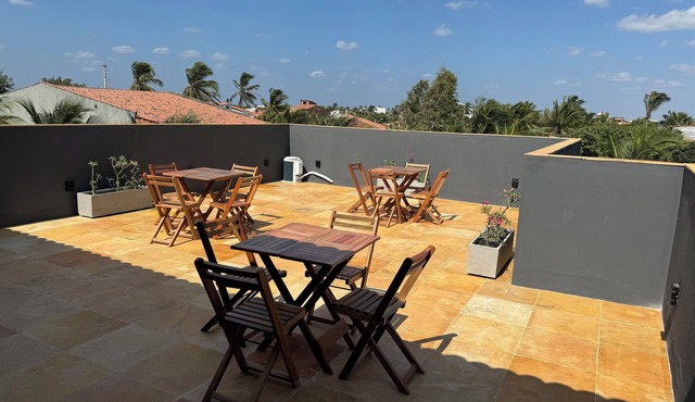 PREÁ BEACH - NEAR RANCHO DO KITE Charming and well equipped. Walk to the beach.