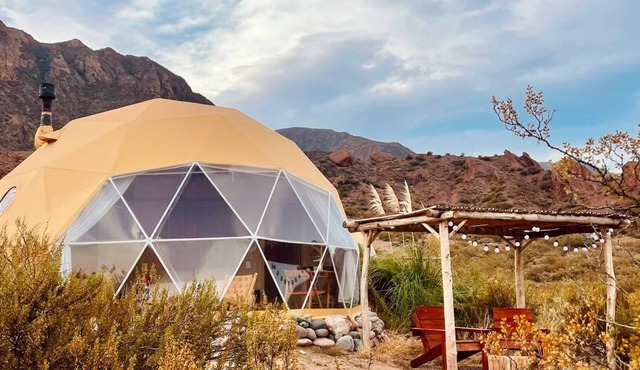 Private dome in the middle of the mountain