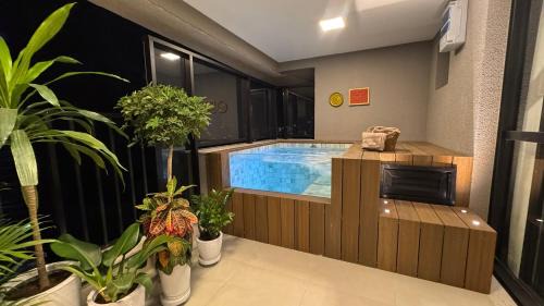 Private pool 50m from Al Ricardo Paranhos