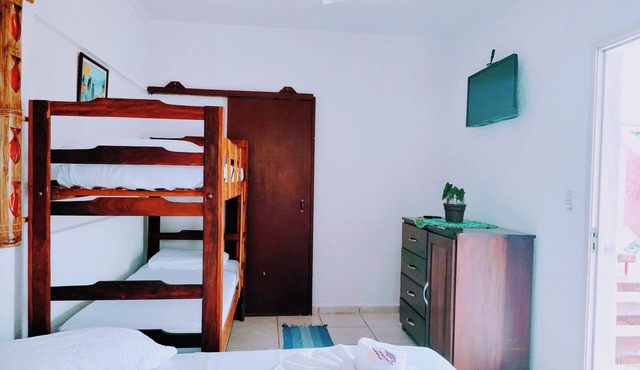 Quadruple Suite in São Sebastião | LGBTQ+ | Pets allowed