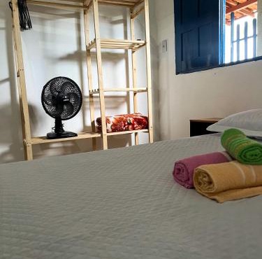 Quarto aconchegante e simples na Barra de Caravelas