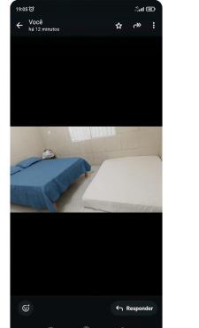 Quarto com ar condicionado