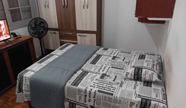 Quarto com banheiro individual