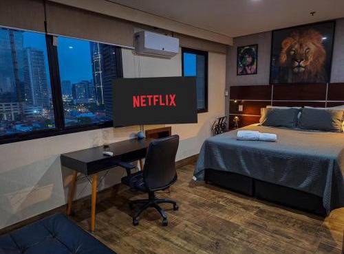 Quarto dentro do Hotel Transamérica Executive Chácara Santo Antônio