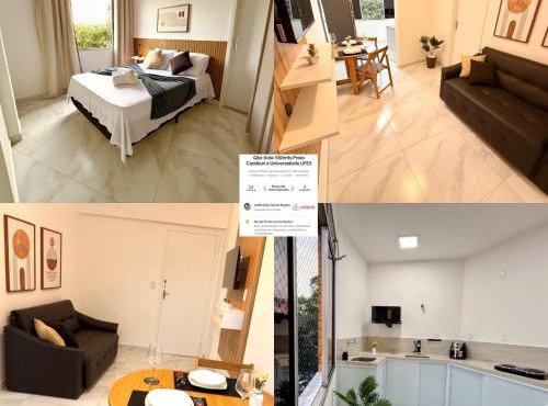 Quarto-Sala 550 mts Praia Camburi e Próximo Universidade UFES