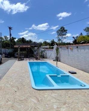 Rancho Lopes - Casa com piscina e churrasqueira, Iguape-SP
