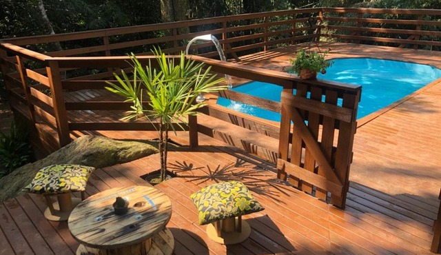 Recanto Maciel casa rústica em meio da natureza próximo a praia trilhas cachoeira