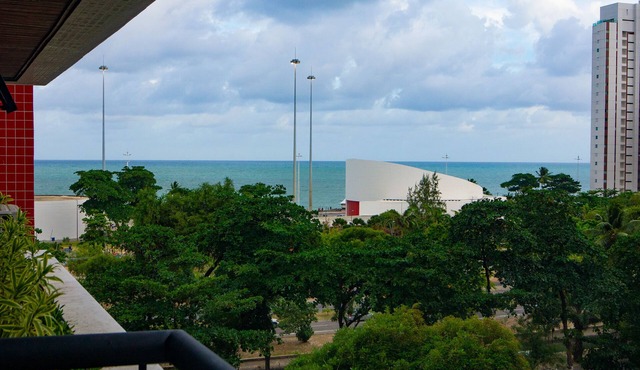 Recife Stay | 506A | Fully equipped apartment in Boa Viagem with ocean view and 5 minutes from the airport.