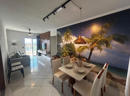 Refúgio moderno com churrasqueira a 200m da praia