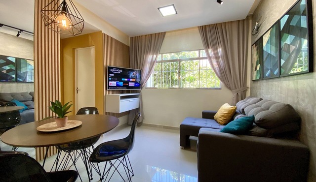 Refurbished apartment, fully furnished, excellent location.
