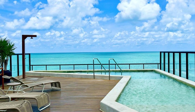 Restinga 11 · Beachfront apartment in Caribessa with private balcony