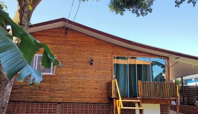 Rustic and welcoming wooden house